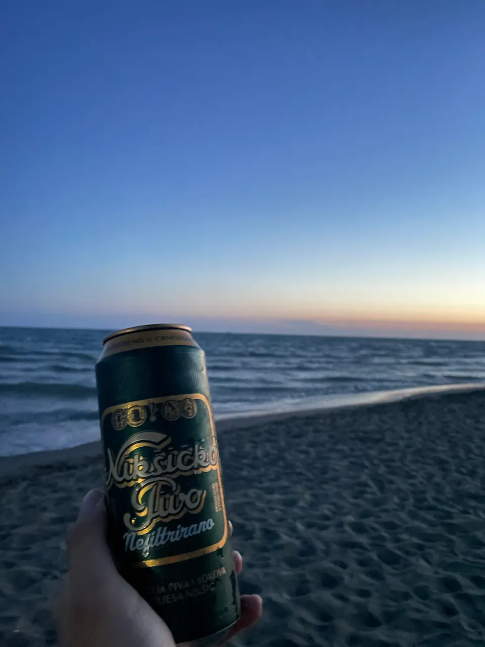 Resting at the longest beach in Montenegro