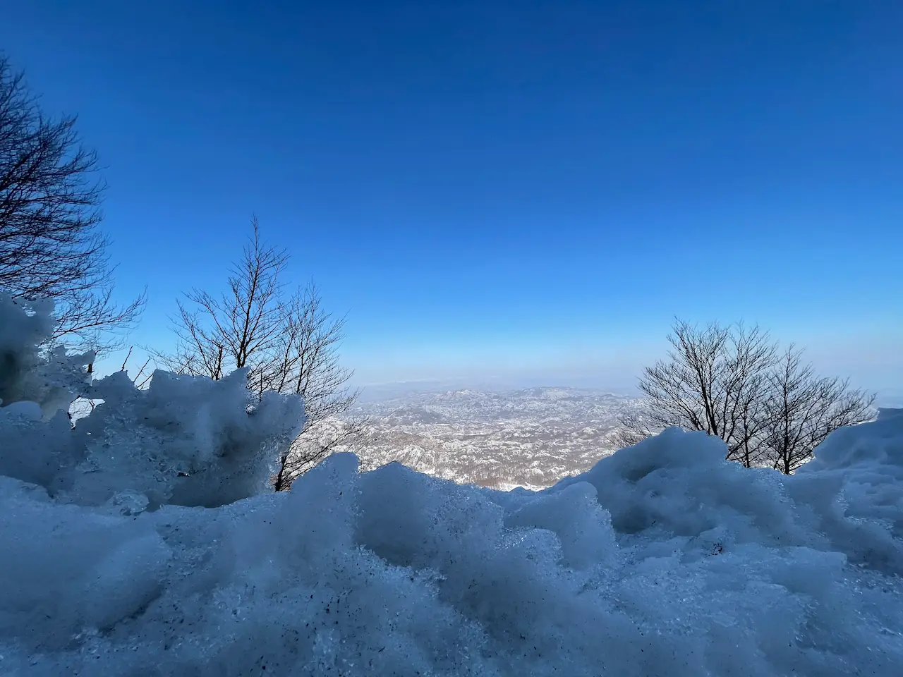 View from the Petar Njegoš Mausoleum in March